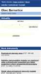 Mobile Screenshot of obecbernartice.cz